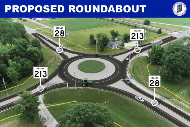 SR 28/SR 213 roundabout public hearing
